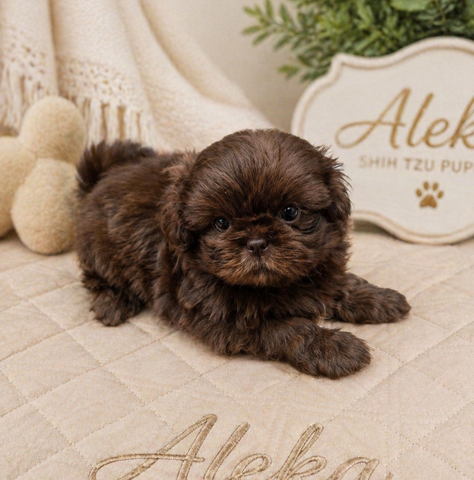 Echo — Female AKC Shih Tzu puppy for sale at Aleka Shih Tzu in Texas — photo 2